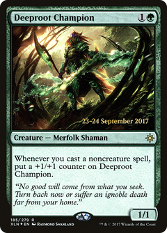 Deeproot Champion [Ixalan Prerelease Promos]-1