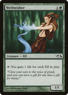 Wellwisher (EVG-015) - Duel Decks: Elves vs. Goblins Foil-1