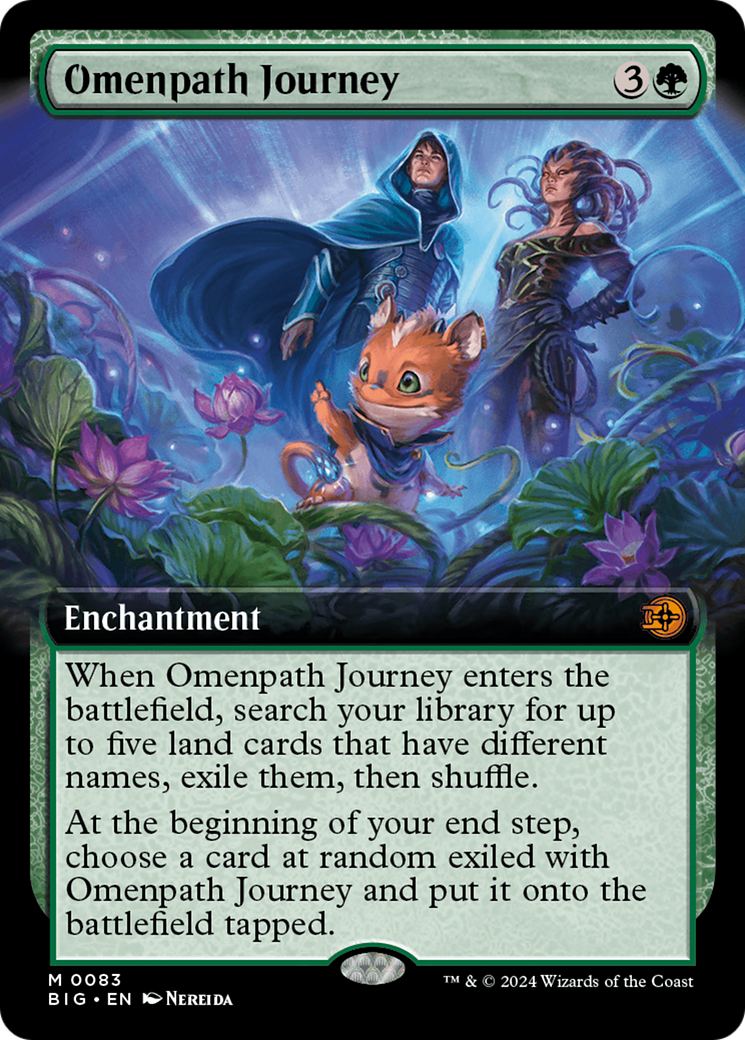 Omenpath Journey (Extended Art) [Outlaws of Thunder Junction: The Big Score]-1