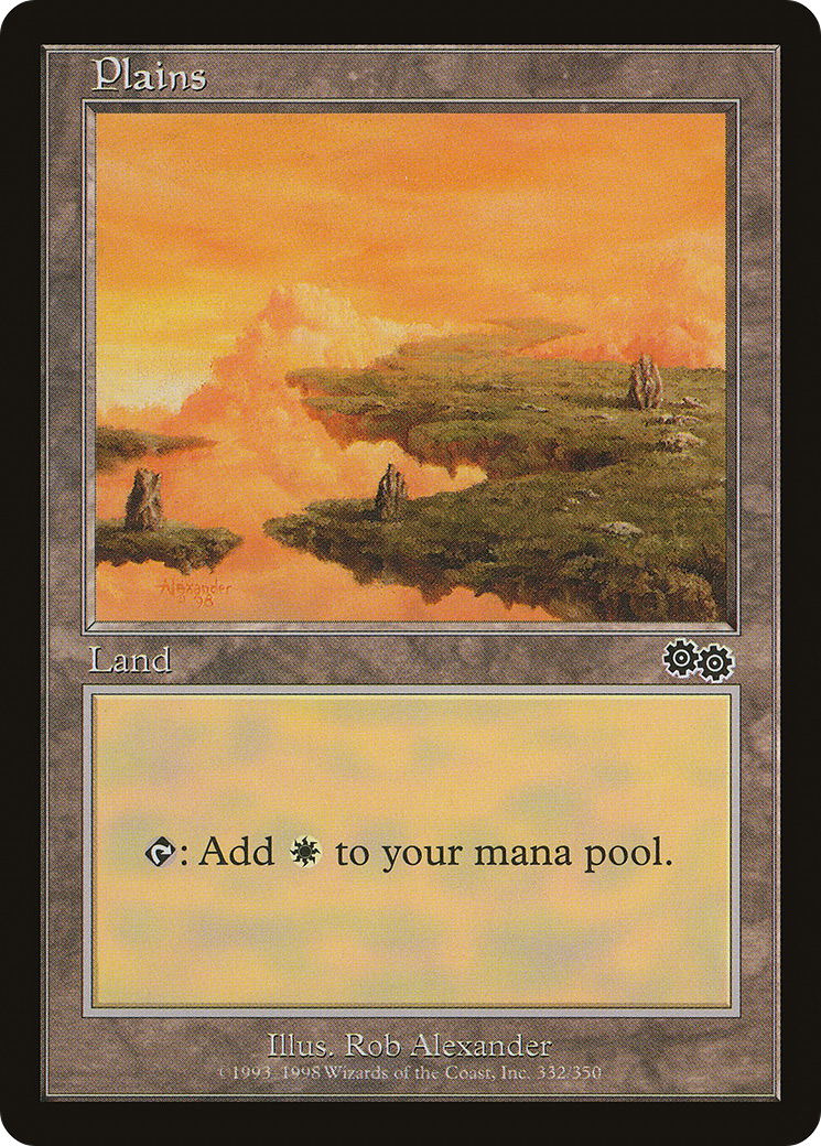 Plains (332) [Urza's Saga]-1