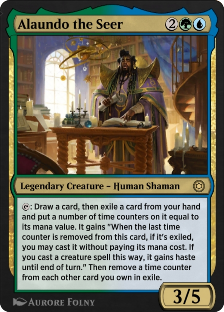 Alaundo the Seer (HBG-230) - Alchemy Horizons: Baldur's Gate-1