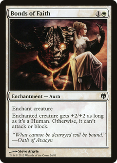 Bonds of Faith [Duel Decks: Heroes vs. Monsters]-1