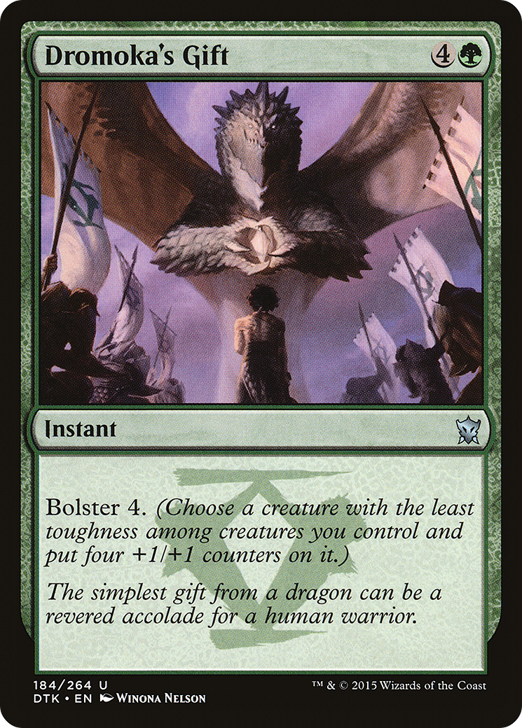 Dromoka's Gift [Dragons of Tarkir]-1