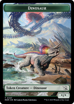 Dinosaur Token [March of the Machine Tokens]-1