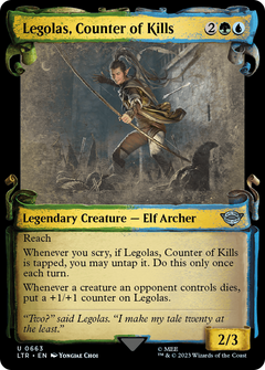 Legolas, Counter of Kills [The Lord of the Rings: Tales of Middle-Earth Showcase Scrolls]-1