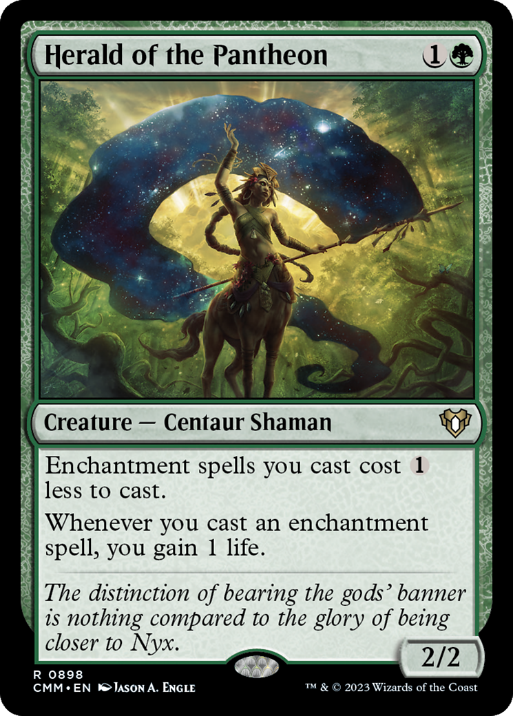 Herald of the Pantheon [Commander Masters]-1