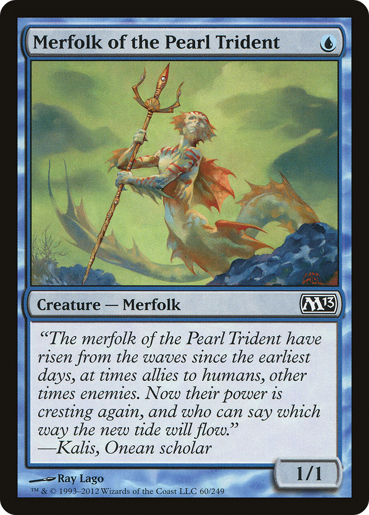 Merfolk of the Pearl Trident [Magic 2013]-1