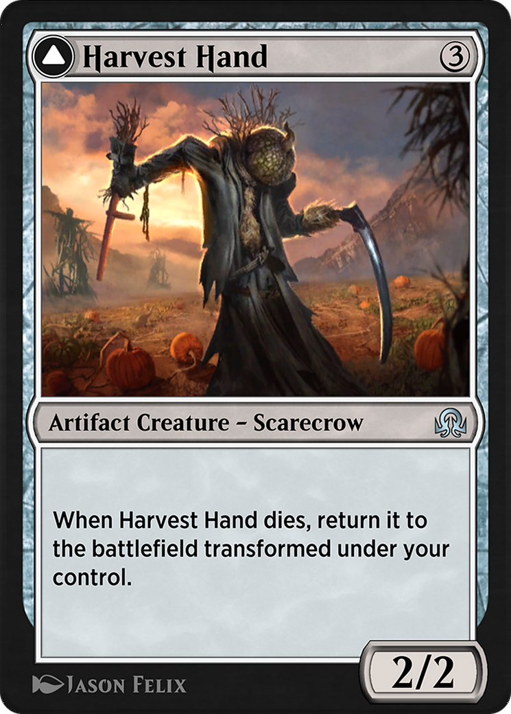 Harvest Hand // Scrounged Scythe (SIR-252) - Shadows over Innistrad Remastered-1
