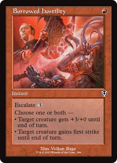 Borrowed Hostility (Retro Frame) [Innistrad Remastered]-1