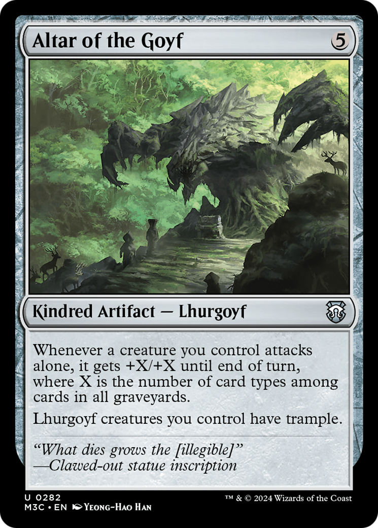 Altar of the Goyf [Modern Horizons 3 Commander]-1