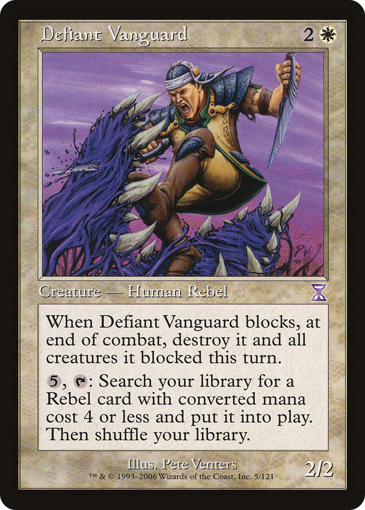 Defiant Vanguard [Time Spiral Timeshifted]-1