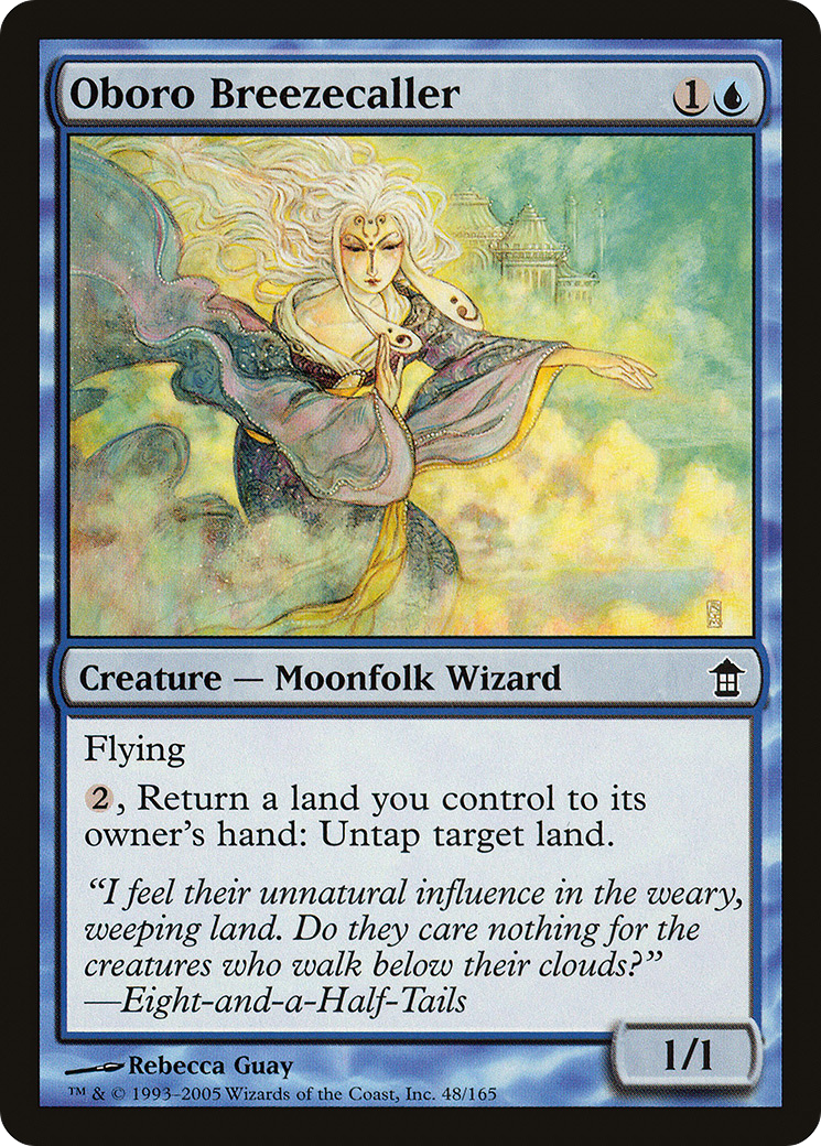 Oboro Breezecaller [Saviors of Kamigawa]-1
