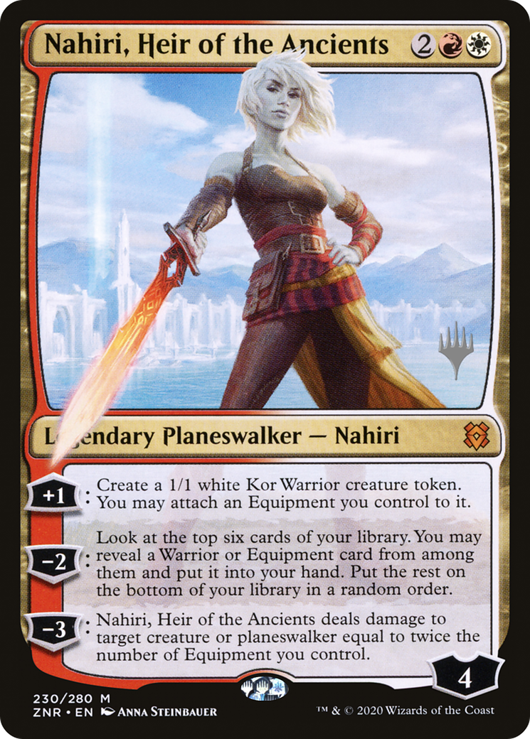 Nahiri, Heir of the Ancients (Promo Pack) [Zendikar Rising Promos]-1