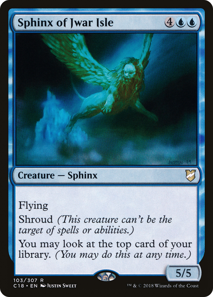 Sphinx of Jwar Isle [Commander 2018]-1