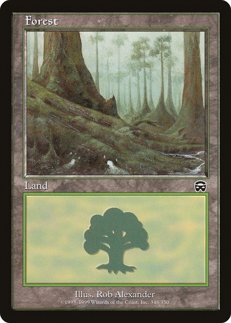 Forest (348) [Mercadian Masques]-1