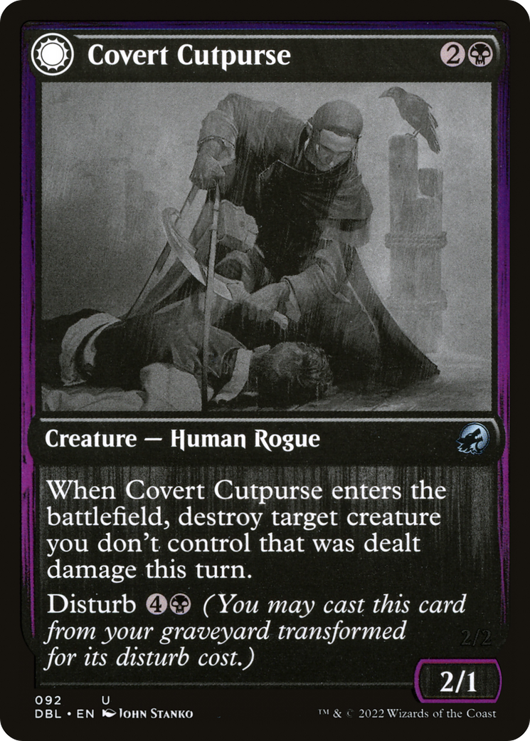Covert Cutpurse // Covetous Geist [Innistrad: Double Feature]-3