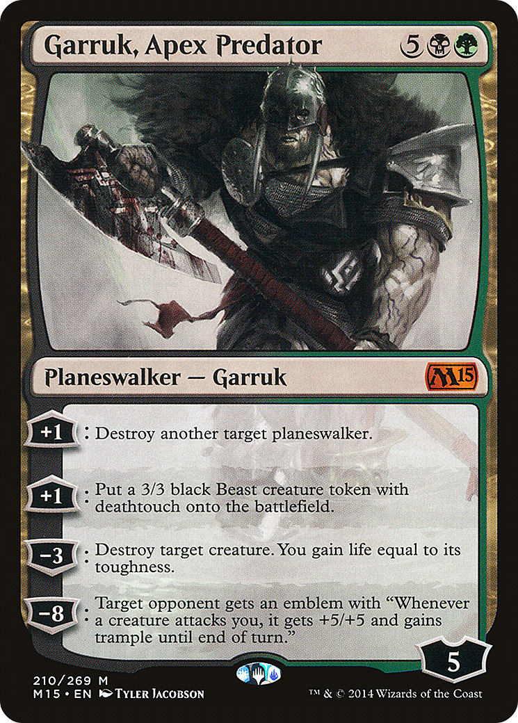 Garruk, Apex Predator [Magic 2015]-1