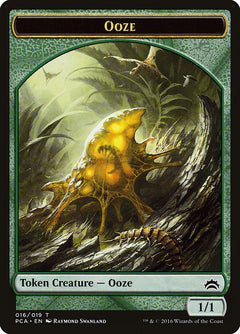Plant // Ooze (016) Double-Sided Token [Planechase Anthology Tokens]-2