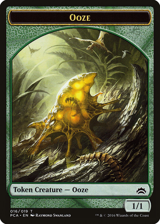 Plant // Ooze (016) Double-Sided Token [Planechase Anthology Tokens]-2