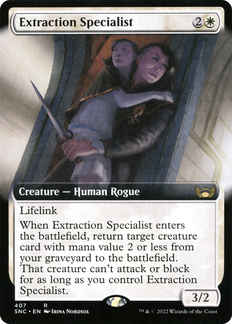 Extraction Specialist (Extended Art) [Streets of New Capenna]-1