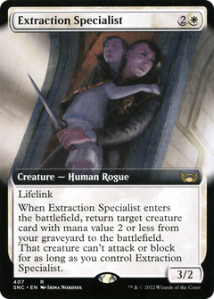 Extraction Specialist (Extended Art) [Streets of New Capenna]-1