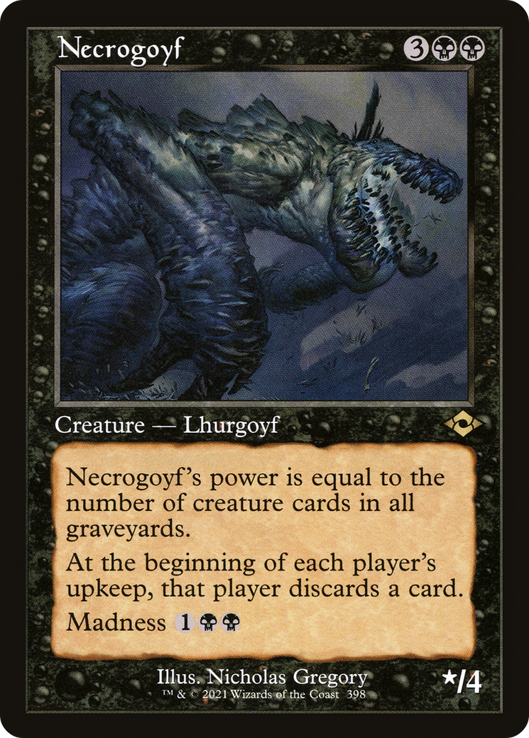 Necrogoyf (Retro) [Modern Horizons 2]-1