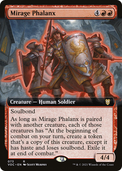 Mirage Phalanx (Extended Art) [Innistrad: Crimson Vow Commander]-1
