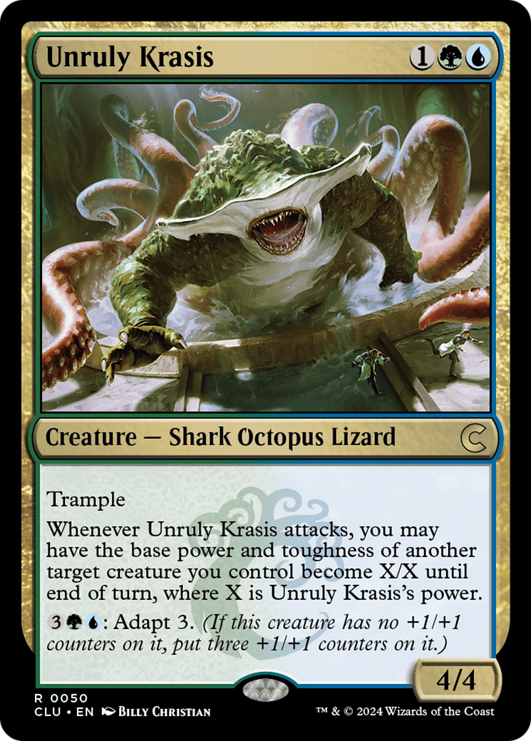 Unruly Krasis (CLU-050) - Ravnica: Clue Edition-1