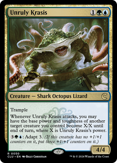 Unruly Krasis (CLU-050) - Ravnica: Clue Edition-1