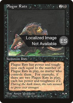 Plague Rats [Fourth Edition Foreign Black Border]-1