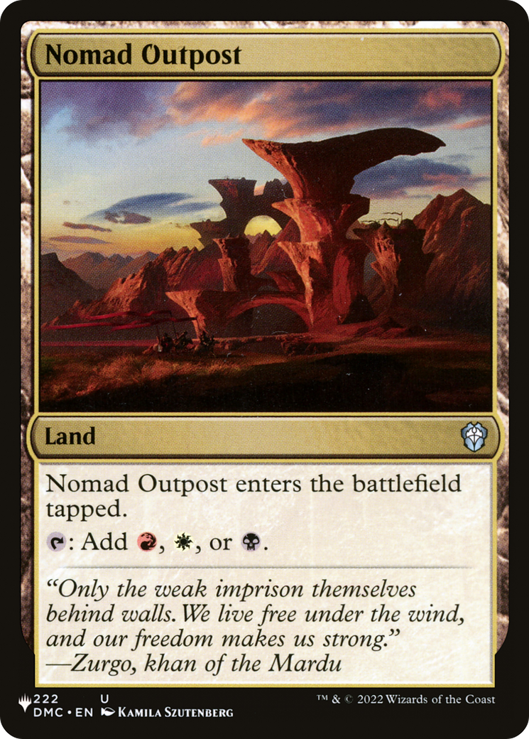 Nomad Outpost [The List]-1