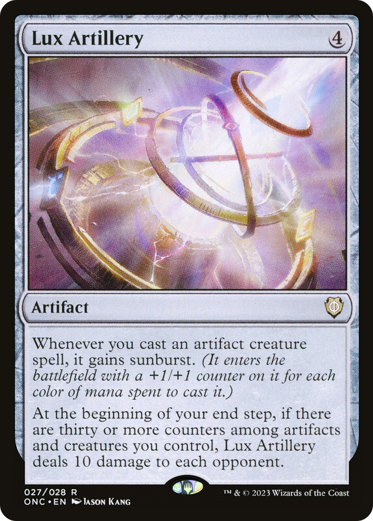 Lux Artillery [Phyrexia: All Will Be One Commander]-1