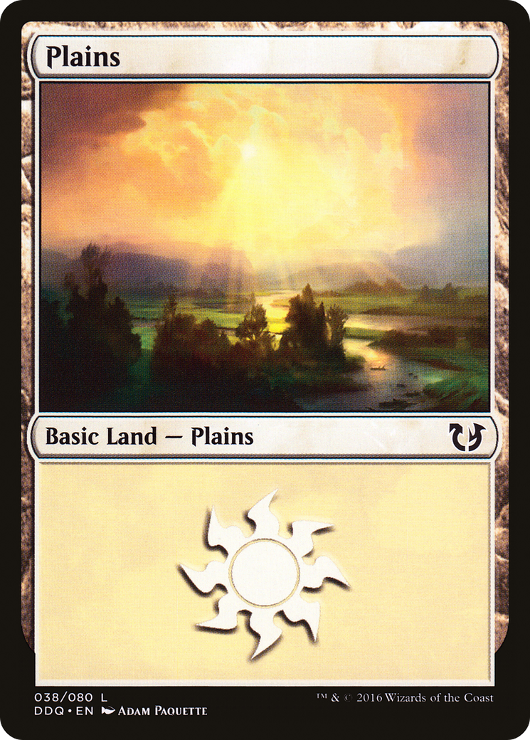 Plains (38) [Duel Decks: Blessed vs. Cursed]-1