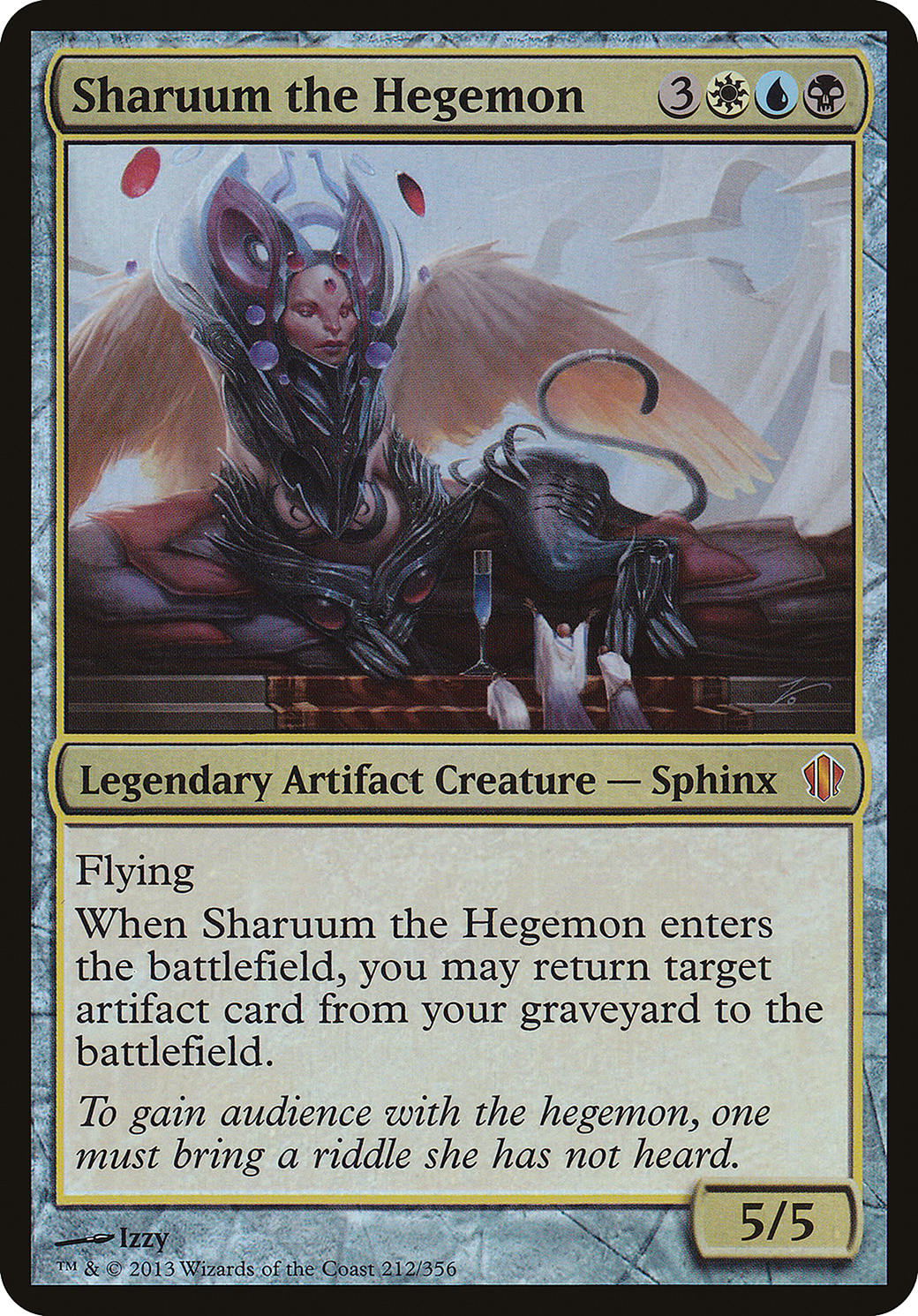 Sharuum the Hegemon (Oversized) [Commander 2013 Oversized]-1