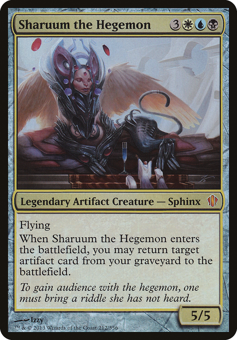 Sharuum the Hegemon (Oversized) [Commander 2013 Oversized]-1