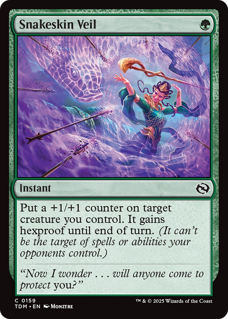Snakeskin Veil [Tarkir: Dragonstorm]-1