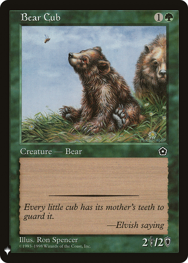 Bear Cub [Mystery Booster]-1