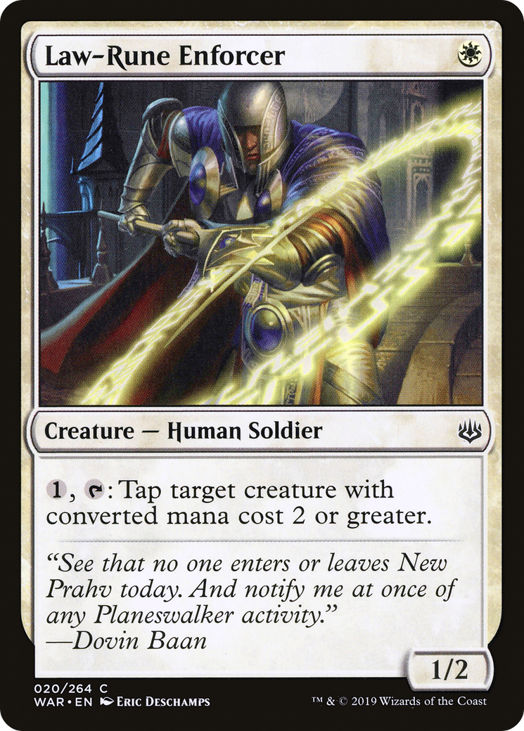 Law-Rune Enforcer [War of the Spark]-1