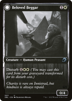 Beloved Beggar // Generous Soul [Innistrad: Double Feature]-3