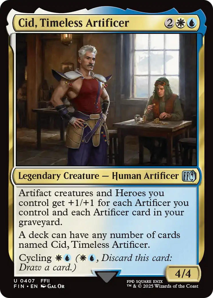 Cid, Timeless Artificer (0407) [FINAL FANTASY]-1