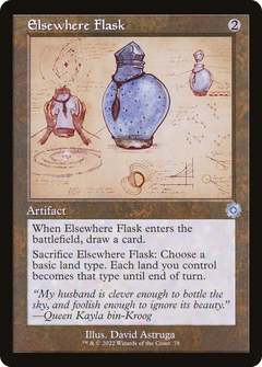 Elsewhere Flask (Retro Schematic) [The Brothers' War Retro Artifacts]-1