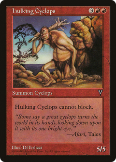 Hulking Cyclops [Visions]-1