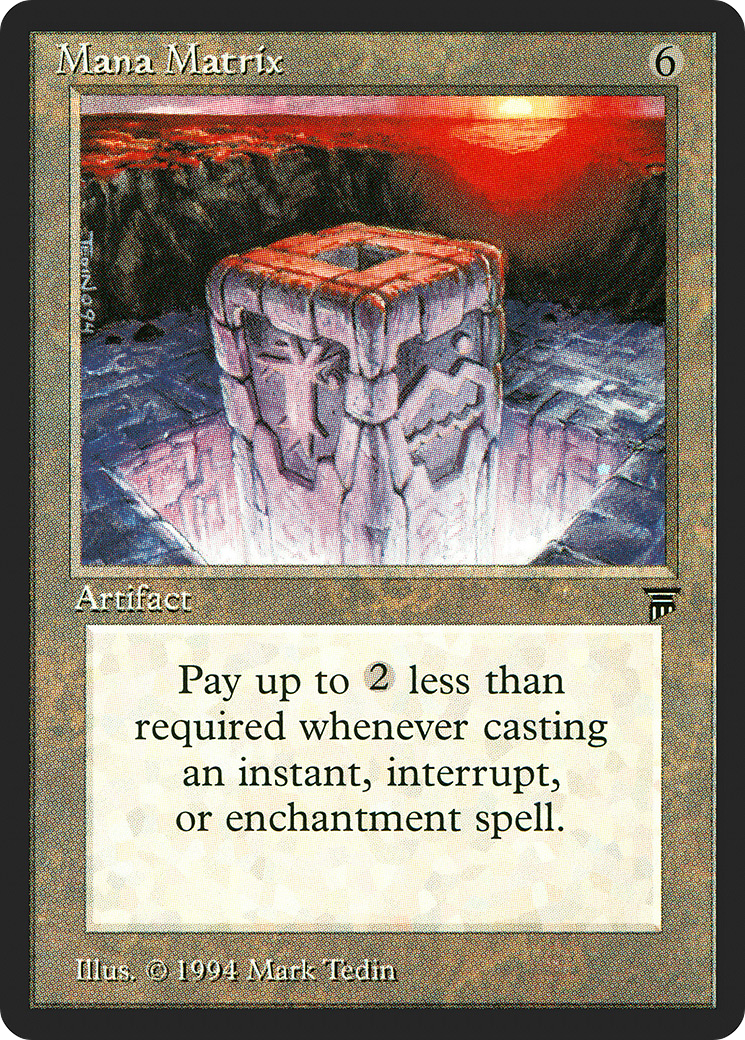 Mana Matrix [Legends]-1