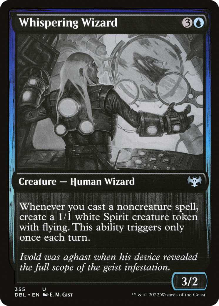 Whispering Wizard (DBL-355) - Innistrad: Double Feature-1