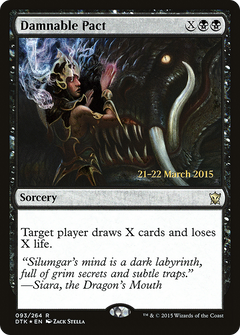 Damnable Pact [Dragons of Tarkir Prerelease Promos]-1