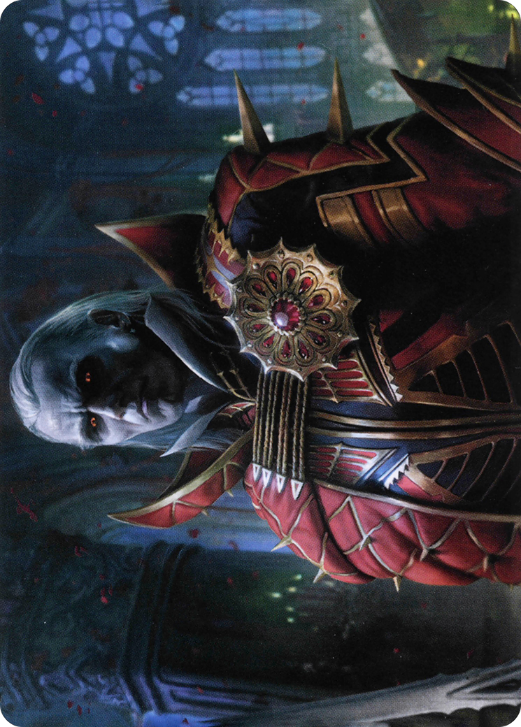 Edgar, Charmed Groom // Edgar, Charmed Groom (AVOW-075) - Crimson Vow Art Series (Borderless) Foil-3