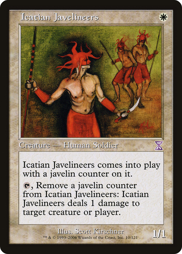 Icatian Javelineers [Time Spiral Timeshifted]-1