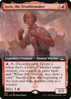 Jaxis, the Troublemaker (Extended Art) [Streets of New Capenna]-1