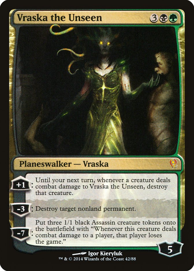 Vraska the Unseen [Duel Decks: Jace vs. Vraska]-1