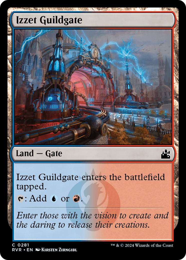 Izzet Guildgate [Ravnica Remastered]-1